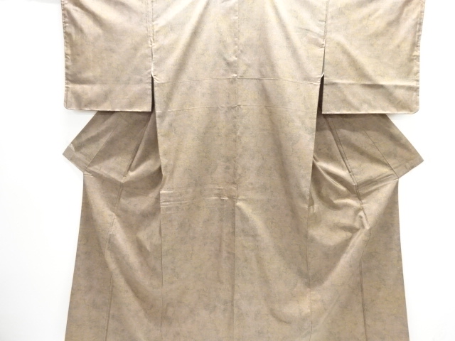 大特価品　未使用品　抽象模様織り出し本場大島紬着物